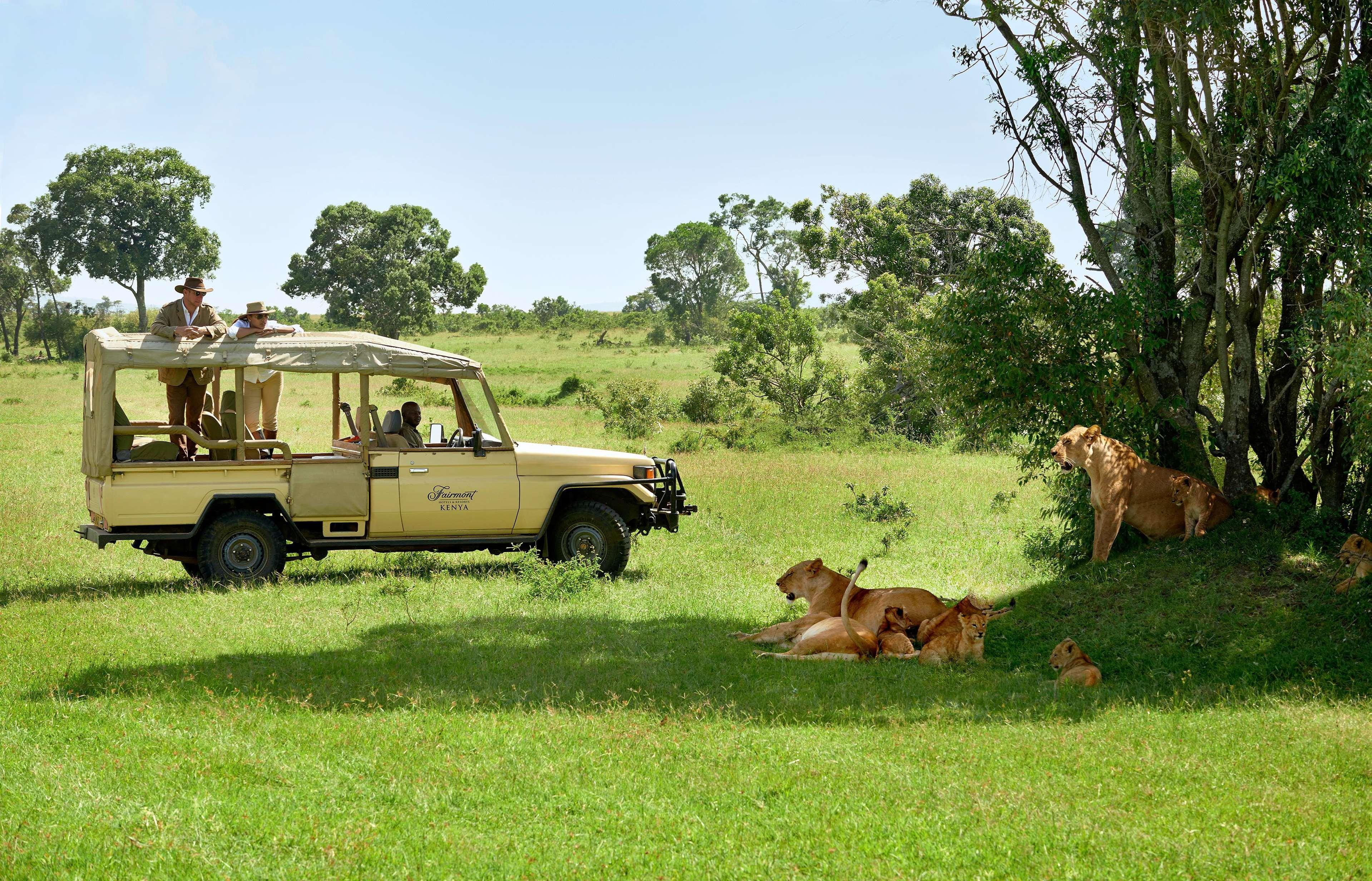 Fairmont Mara Safari Club Hotel Aitong Bagian luar foto