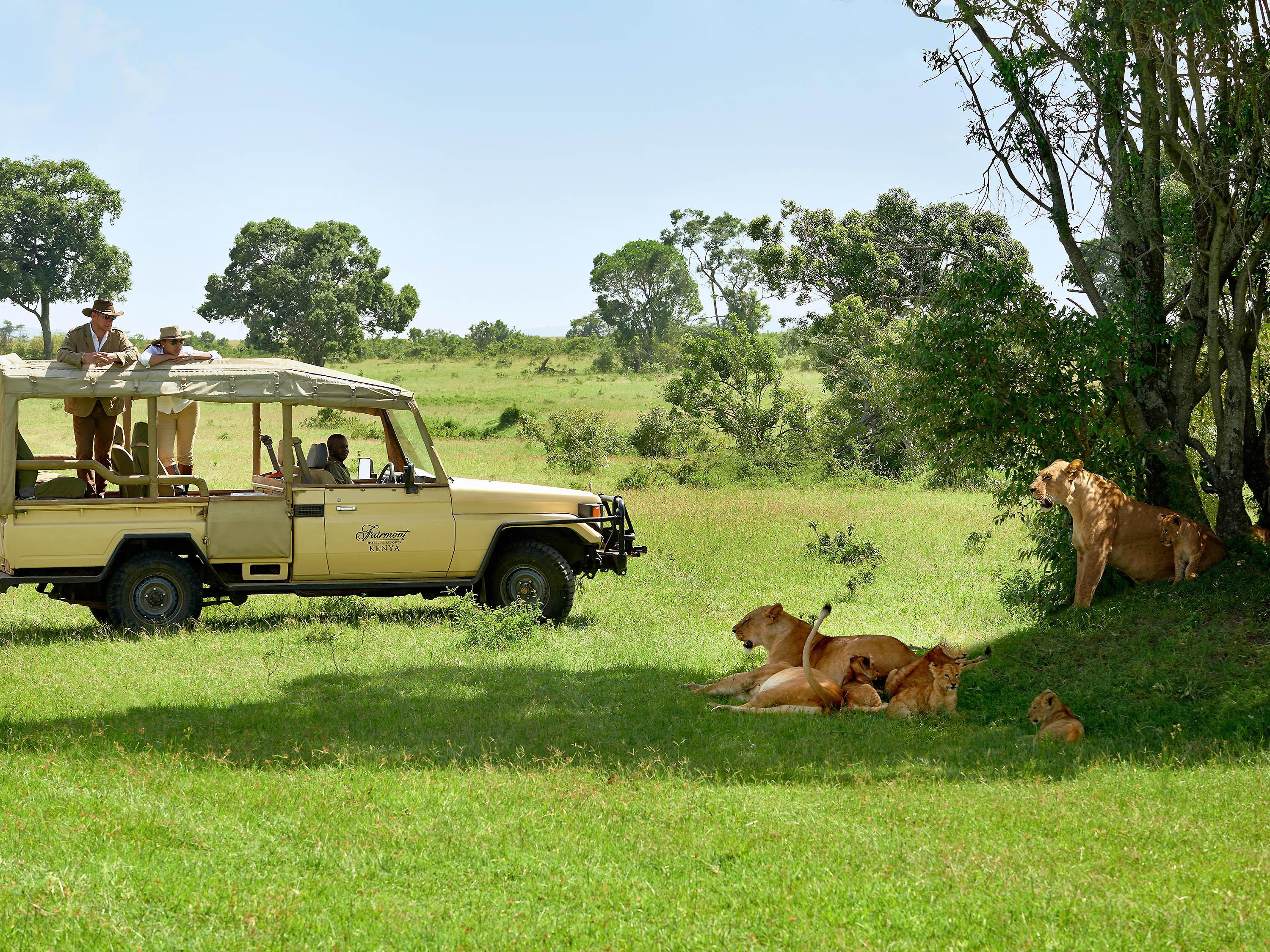 Fairmont Mara Safari Club Hotel Aitong Bagian luar foto